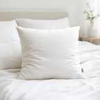 Oreiller 100% laine, housse en coton